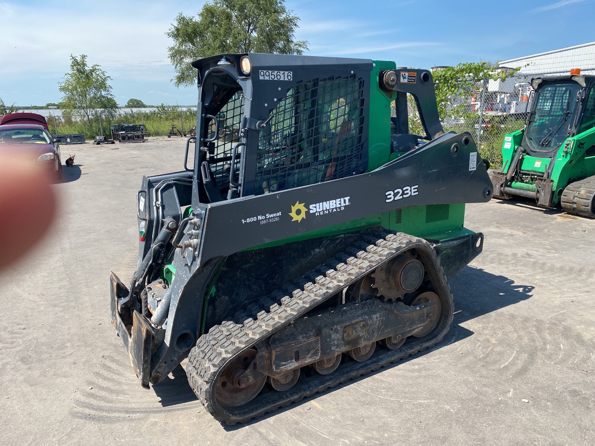 2017 John Deere 323E Compact Track Loader