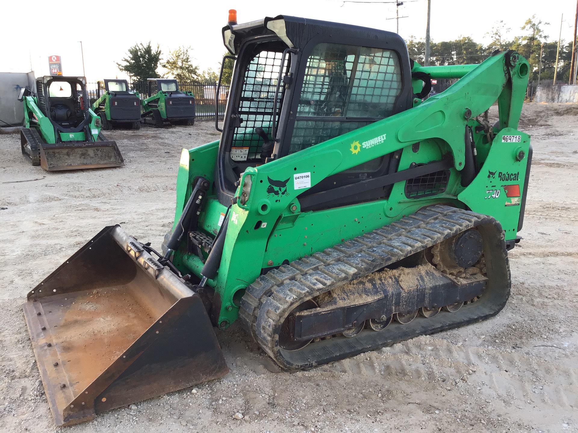 2017 Bobcat T740 Compact Track Loader