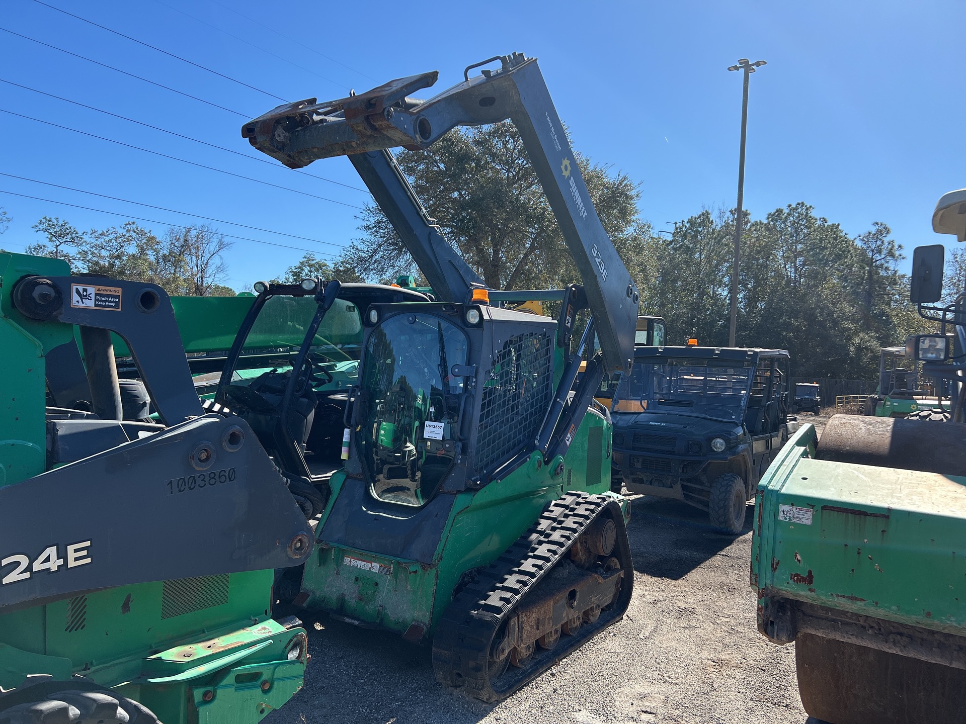 2017 John Deere 323E Compact Track Loader