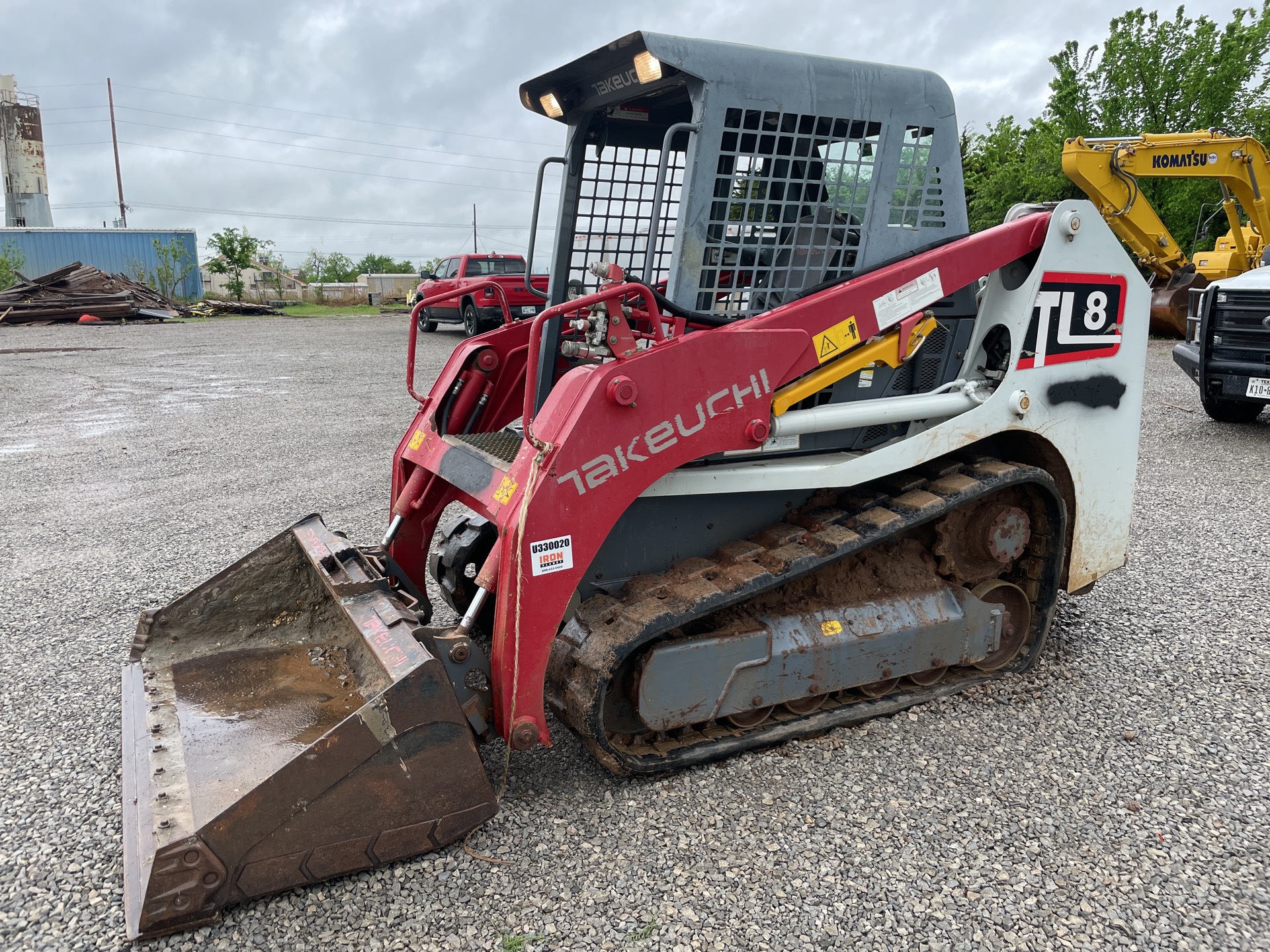 2017 Takeuchi TL8 Two-Speed Compact Track Loader