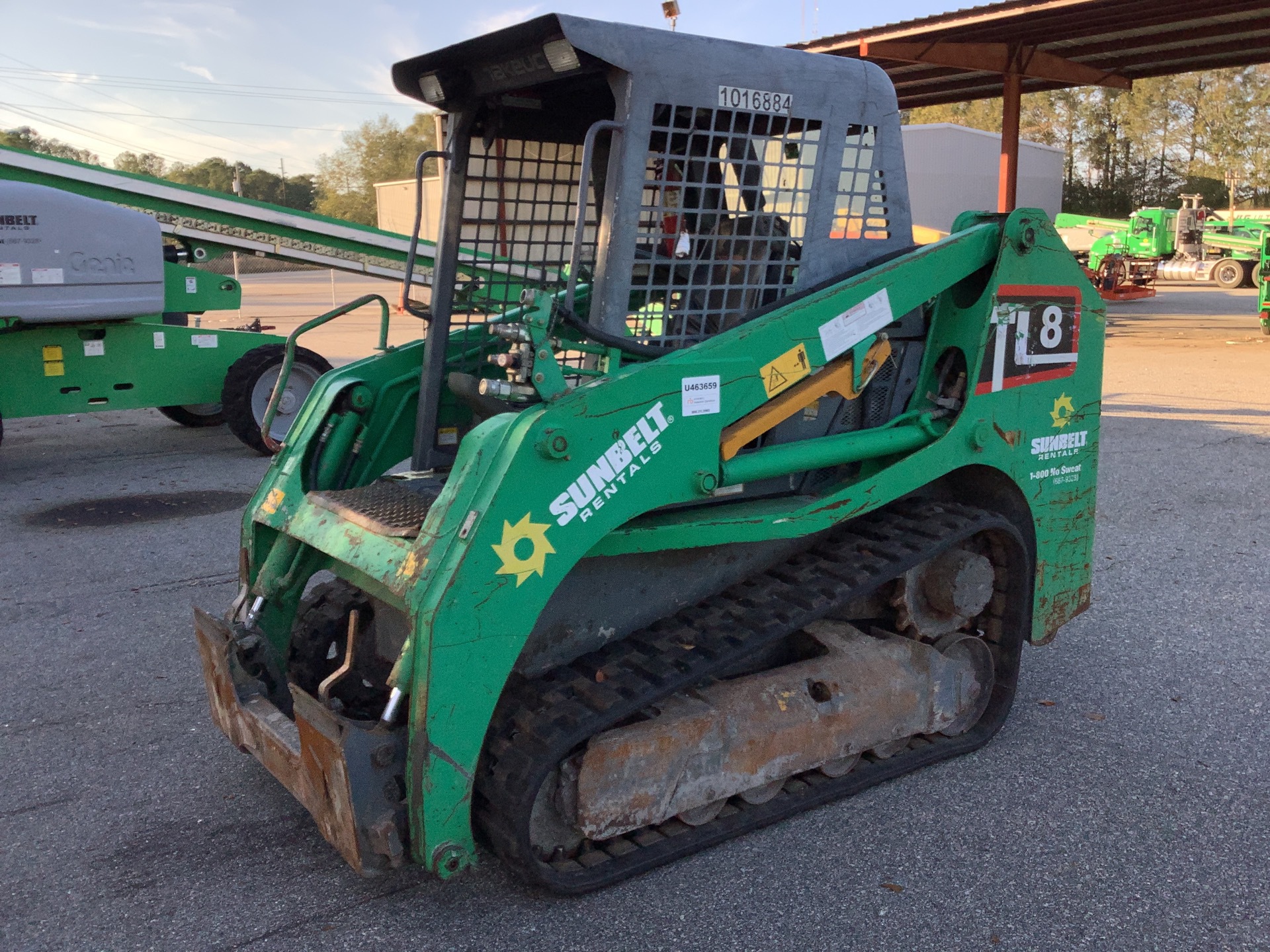 2017 Takeuchi TL8 Compact Track Loader