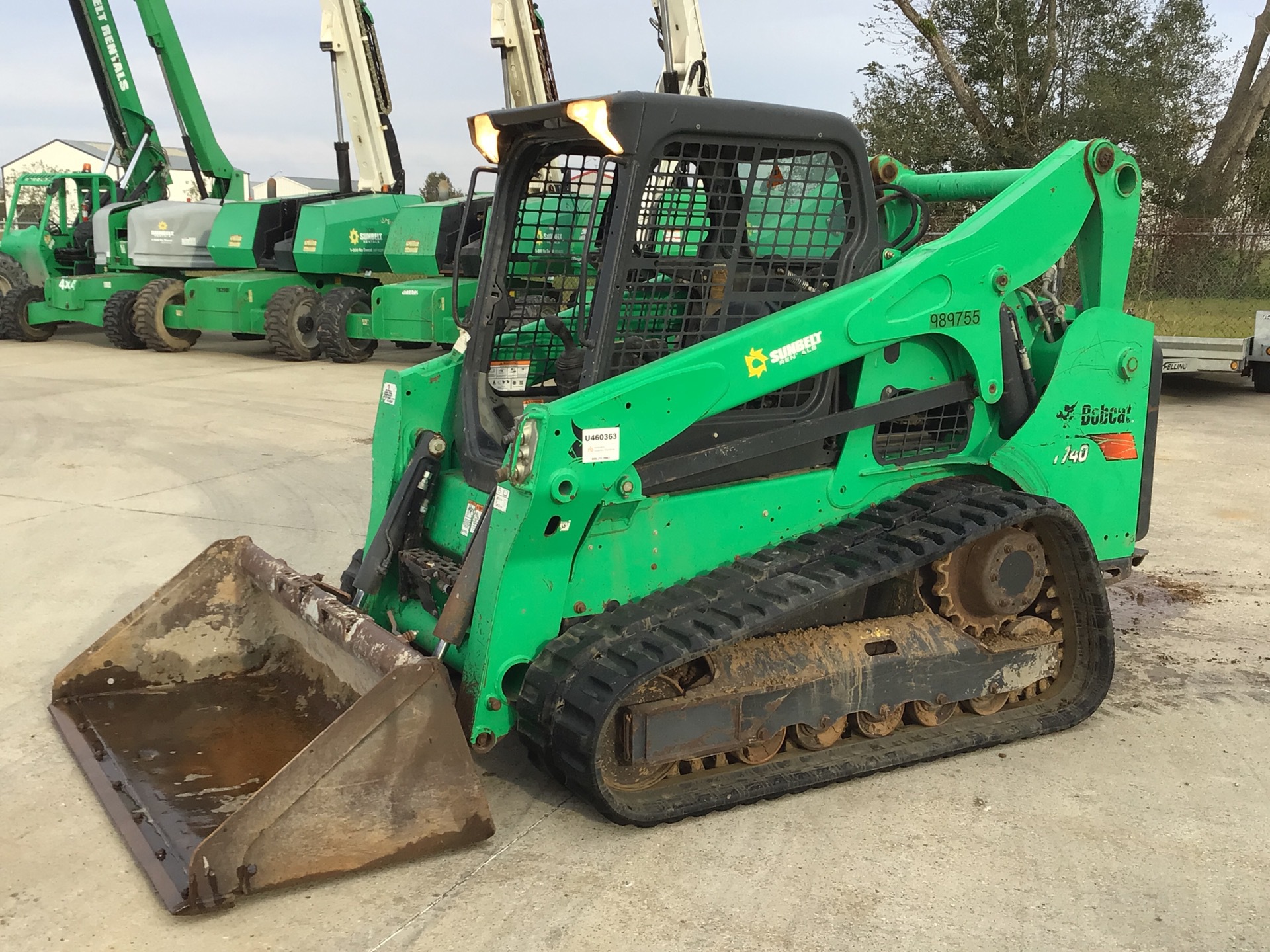 2017 Bobcat T740 Compact Track Loader