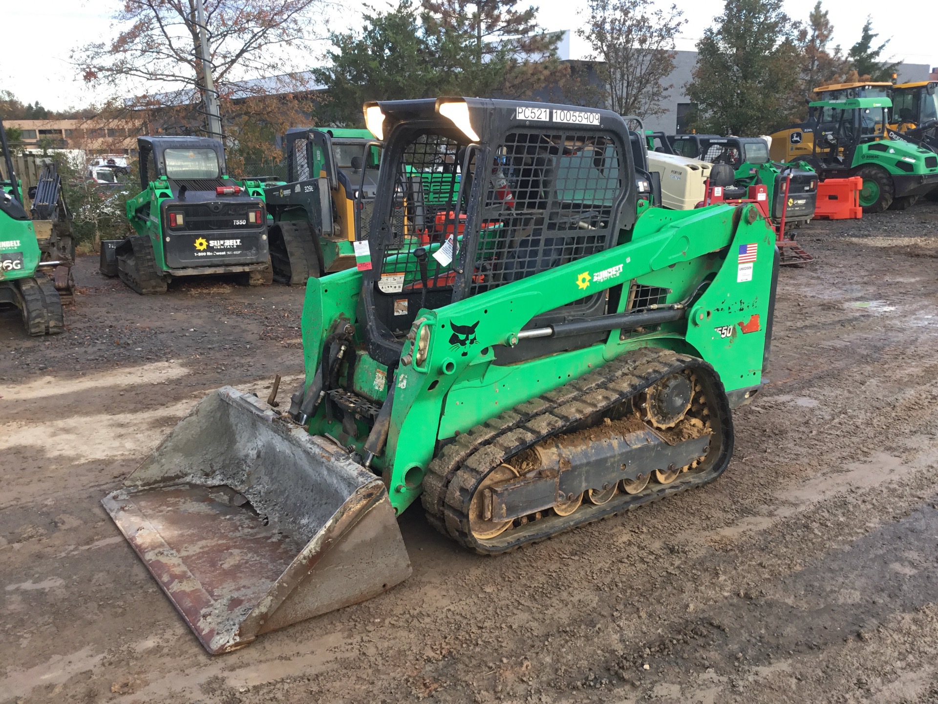 2018 Bobcat T550 Compact Track Loader