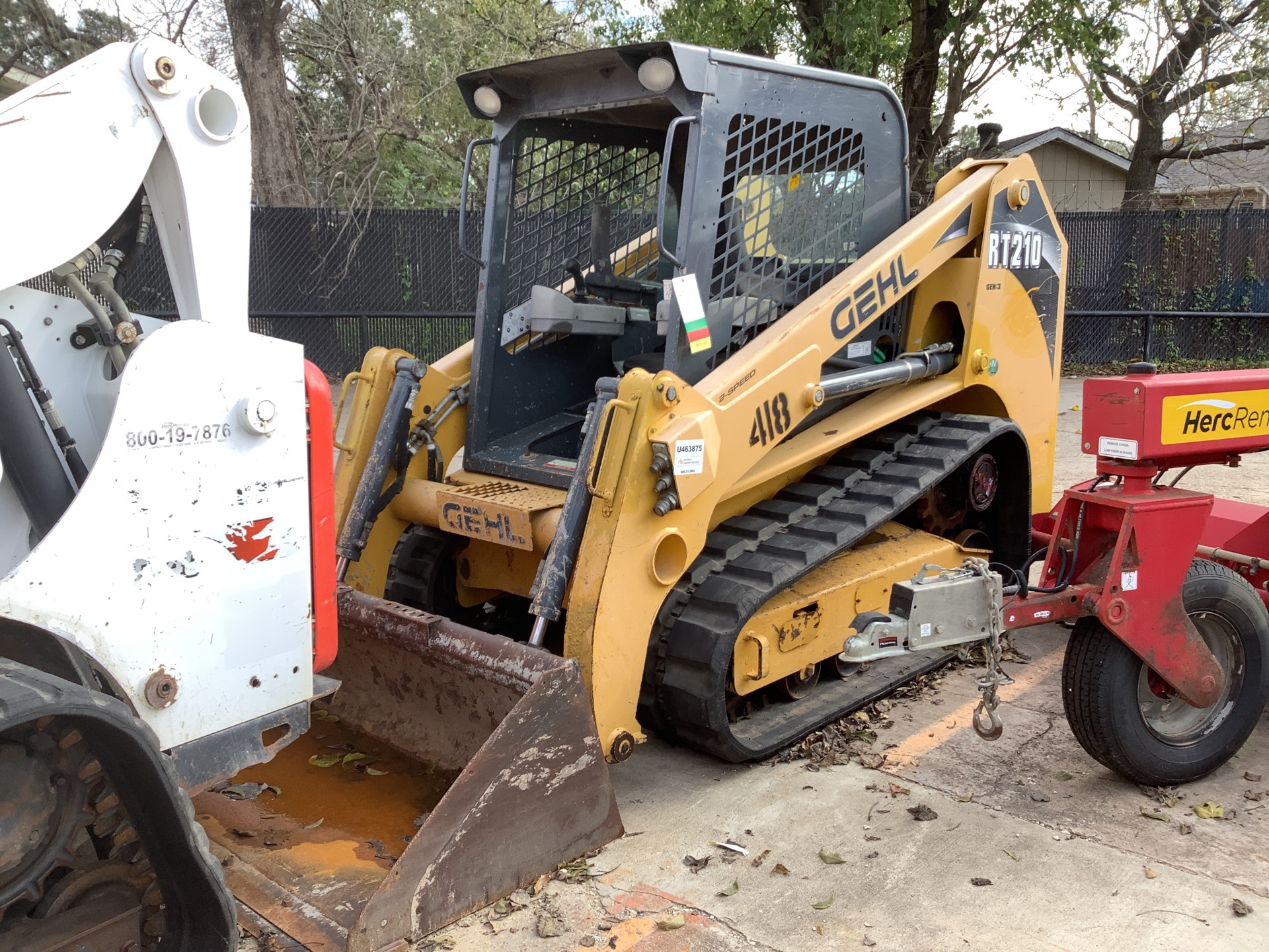 2017 Gehl RT210 Two-Speed Compact Track Loader