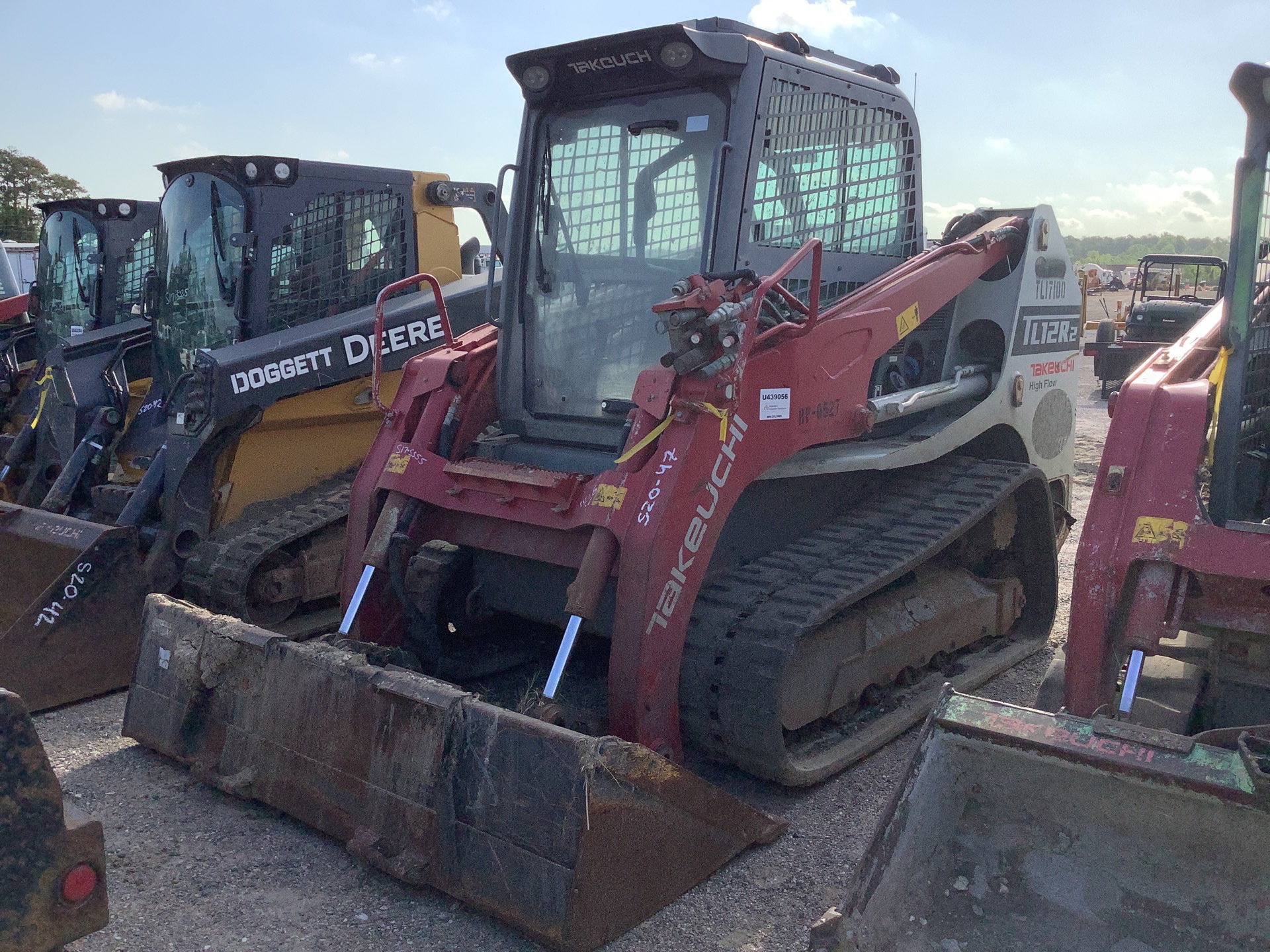 2017 Takeuchi TL12R-2 Two-Speed Compact Track Loader