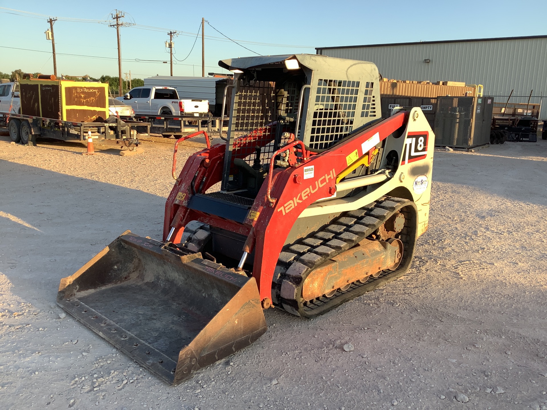 2017 Takeuchi TL8 Compact Track Loader