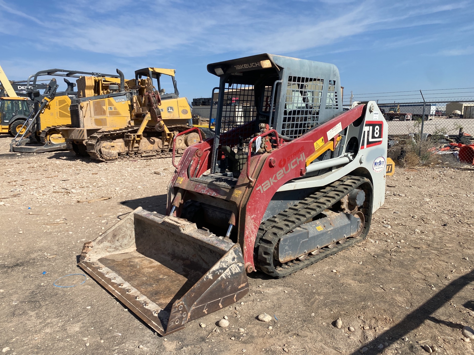 2017 Takeuchi TL8 Compact Track Loader