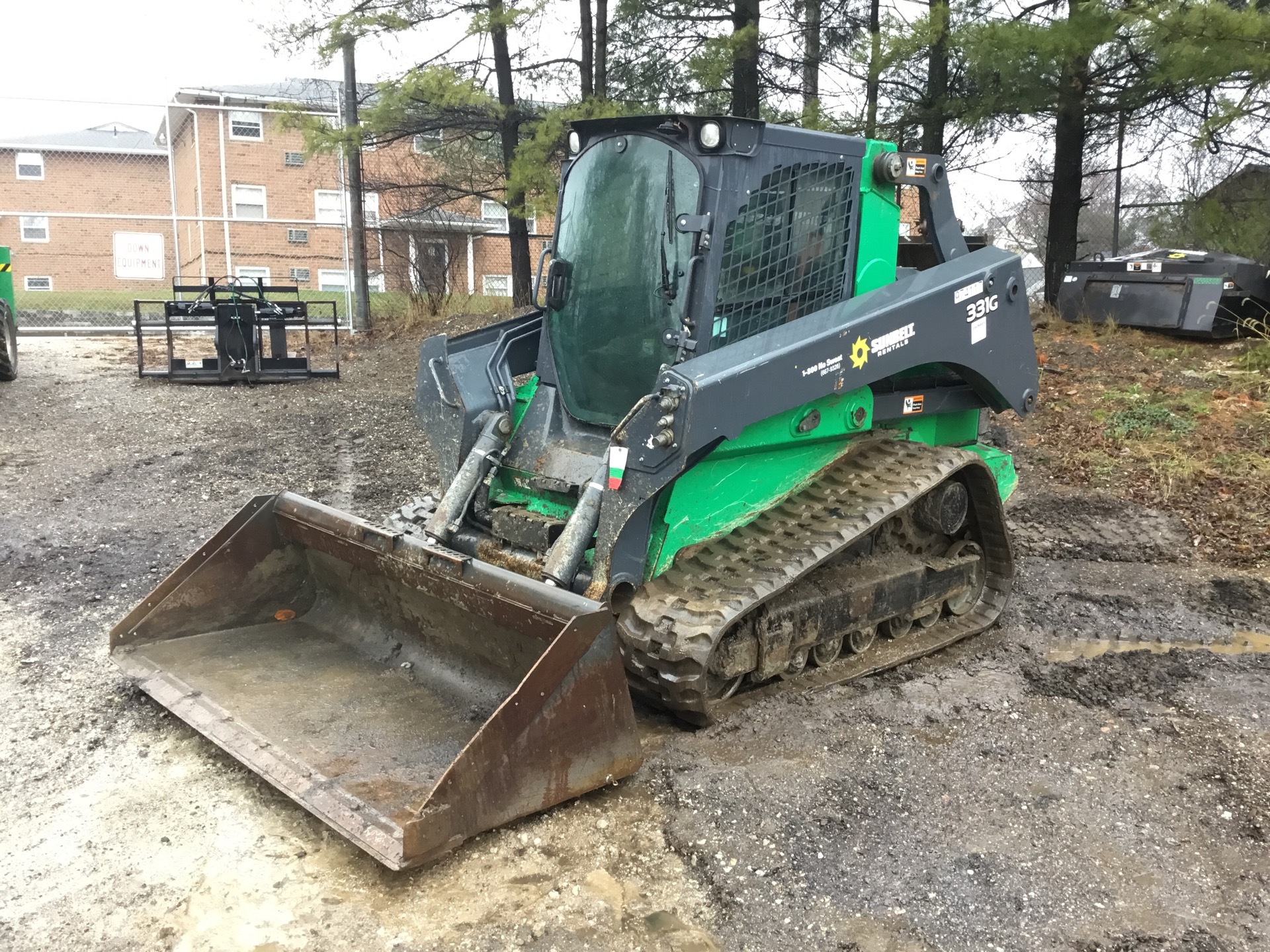 2017 John Deere 331G Compact Track Loader