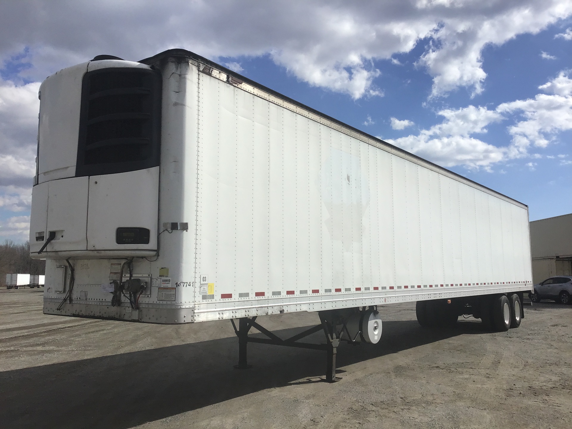 2016 Great Dane 53 ft T/A Refrigerated Trailer