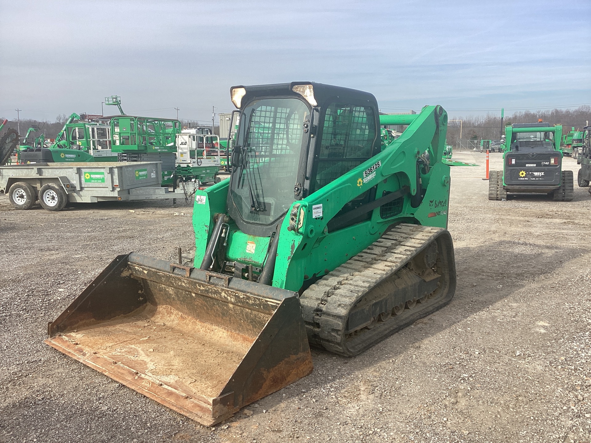 2017 Bobcat T740 Compact Track Loader