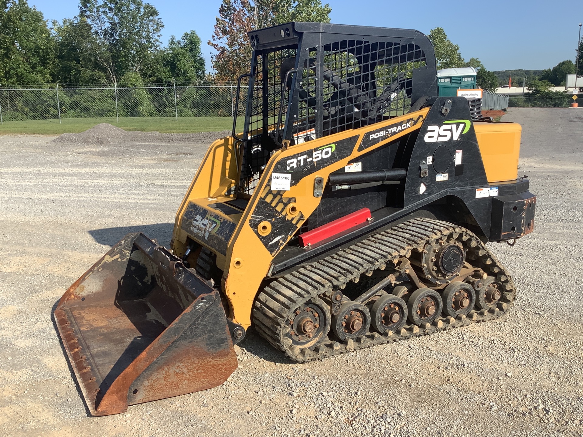 2018 ASV RT50 Compact Track Loader