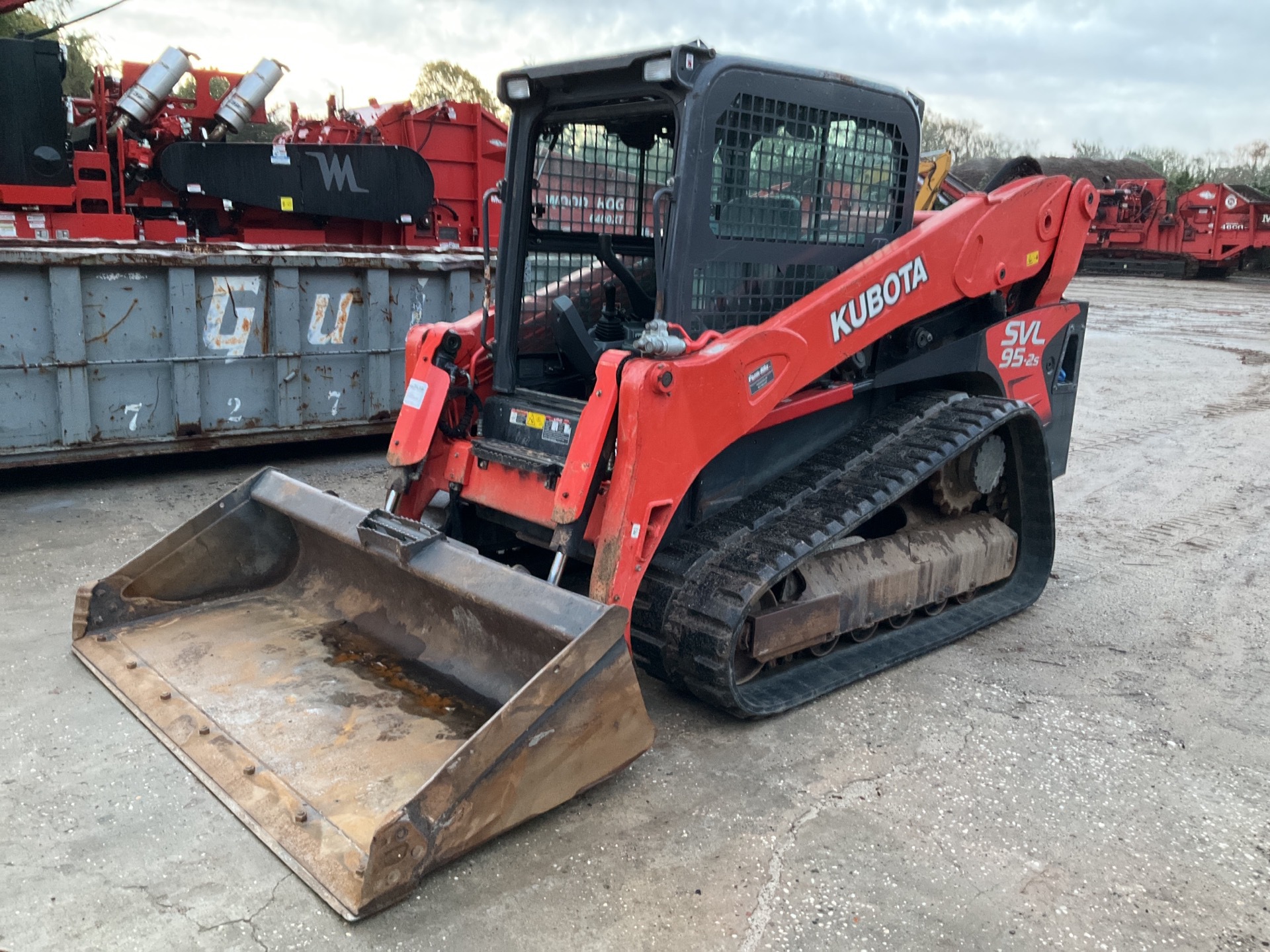 2017 Kubota SVL95-2S Two-Speed Compact Track Loader