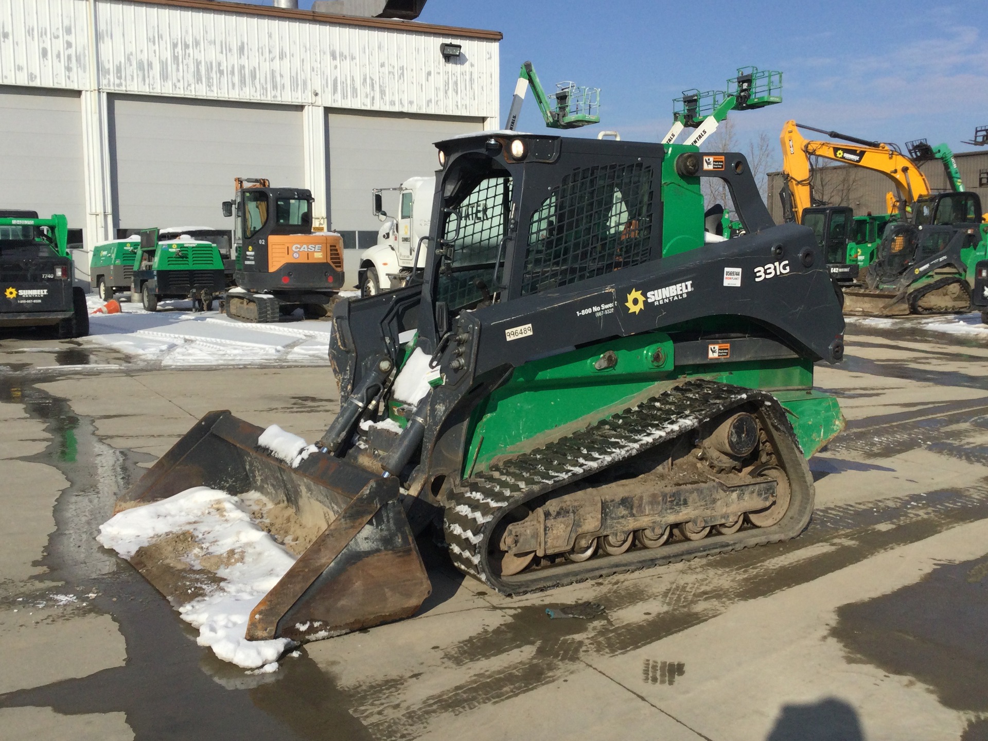 2017 John Deere 331G Compact Track Loader