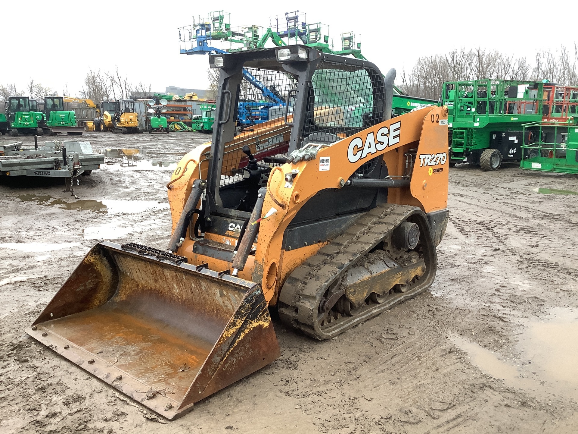 2017 Case TR270 High Flow Compact Track Loader