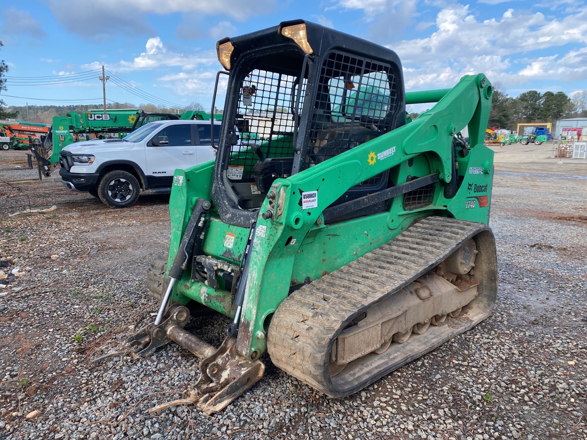 2017 Bobcat T740 Compact Track Loader
