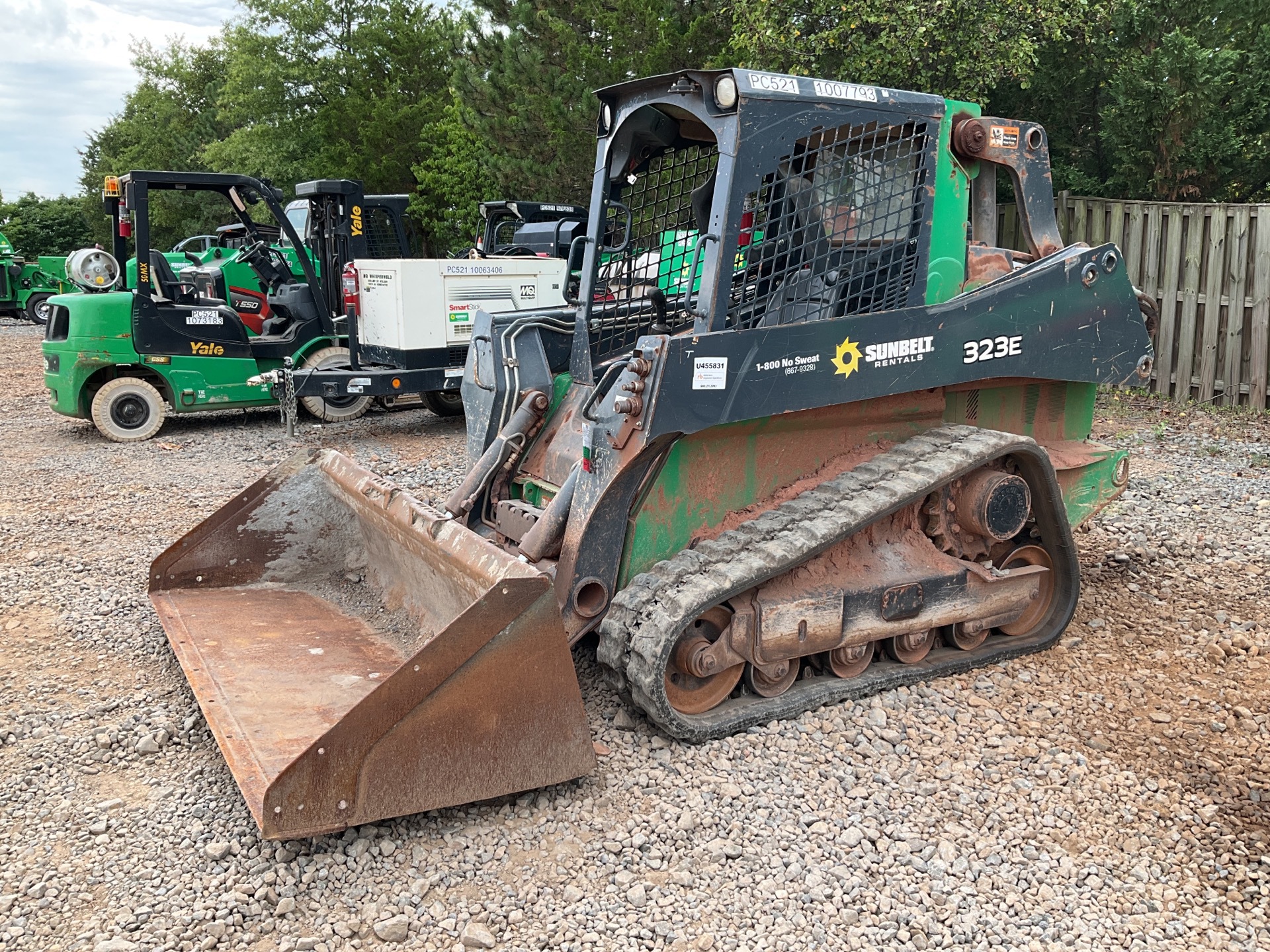 2017 John Deere 323E Compact Track Loader