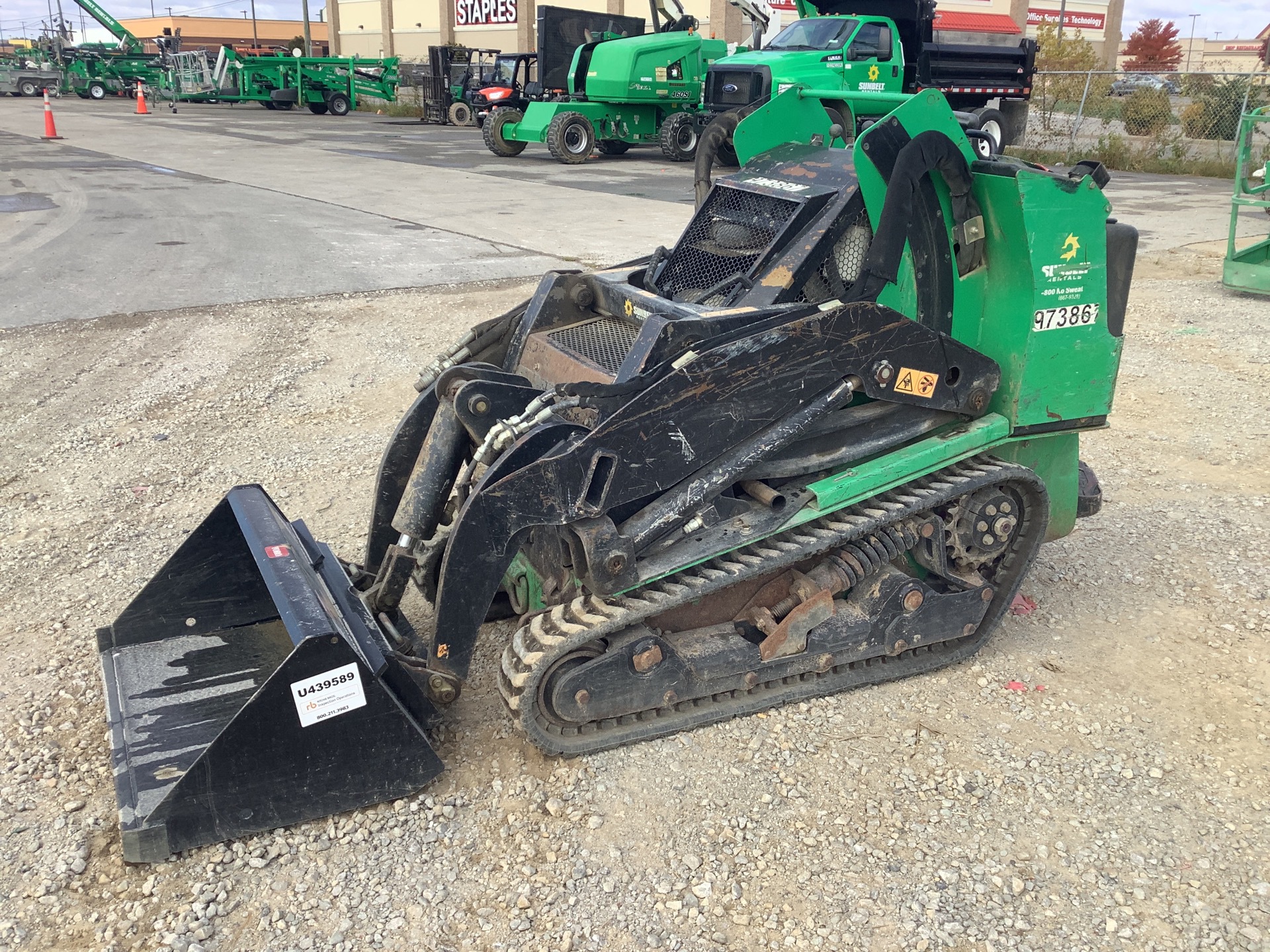 2017 Toro Dingo TX 1000 Mini Compact Track Loader