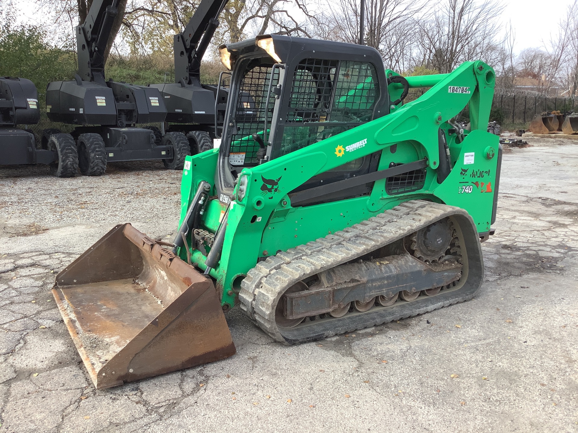 2017 Bobcat T740 Compact Track Loader