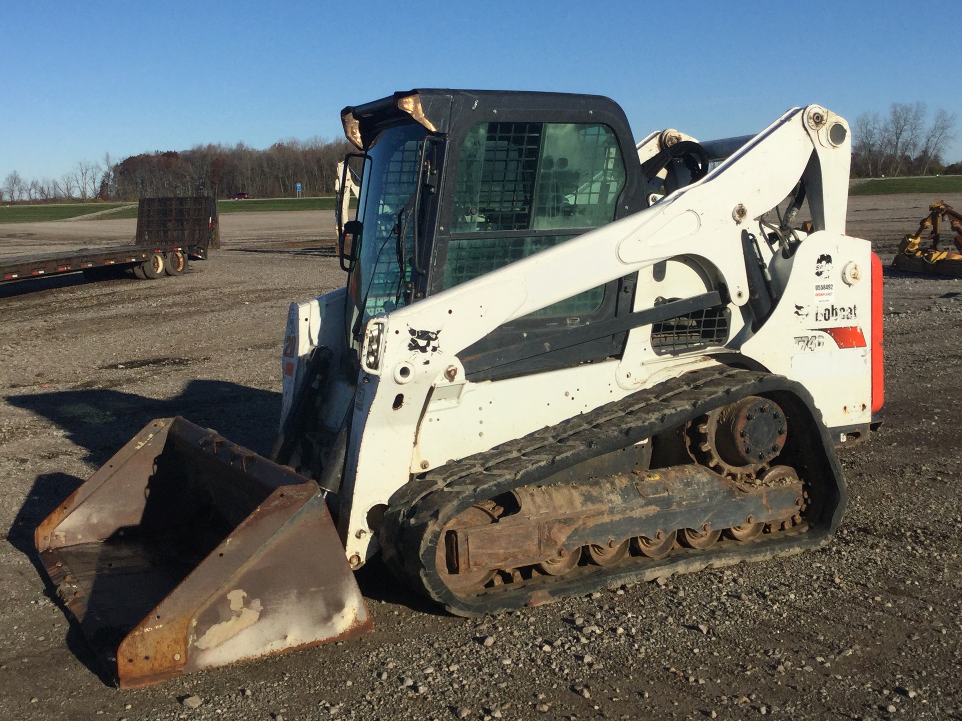 2017 Bobcat T740 High Flow Compact Track Loader