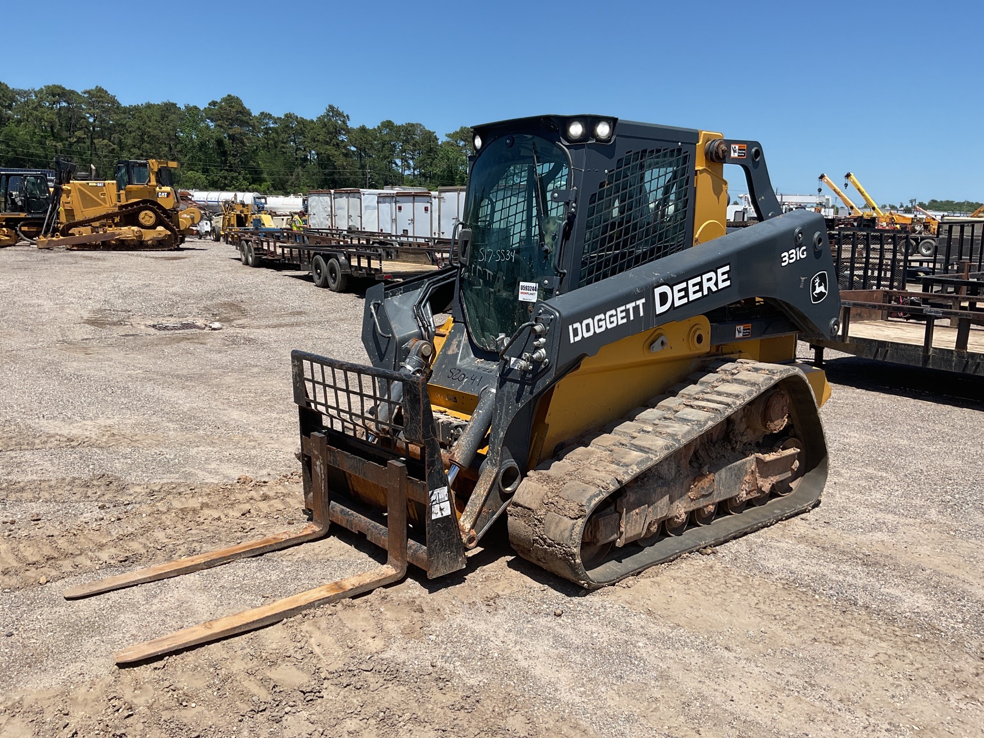 2017 John Deere 331G Compact Track Loader