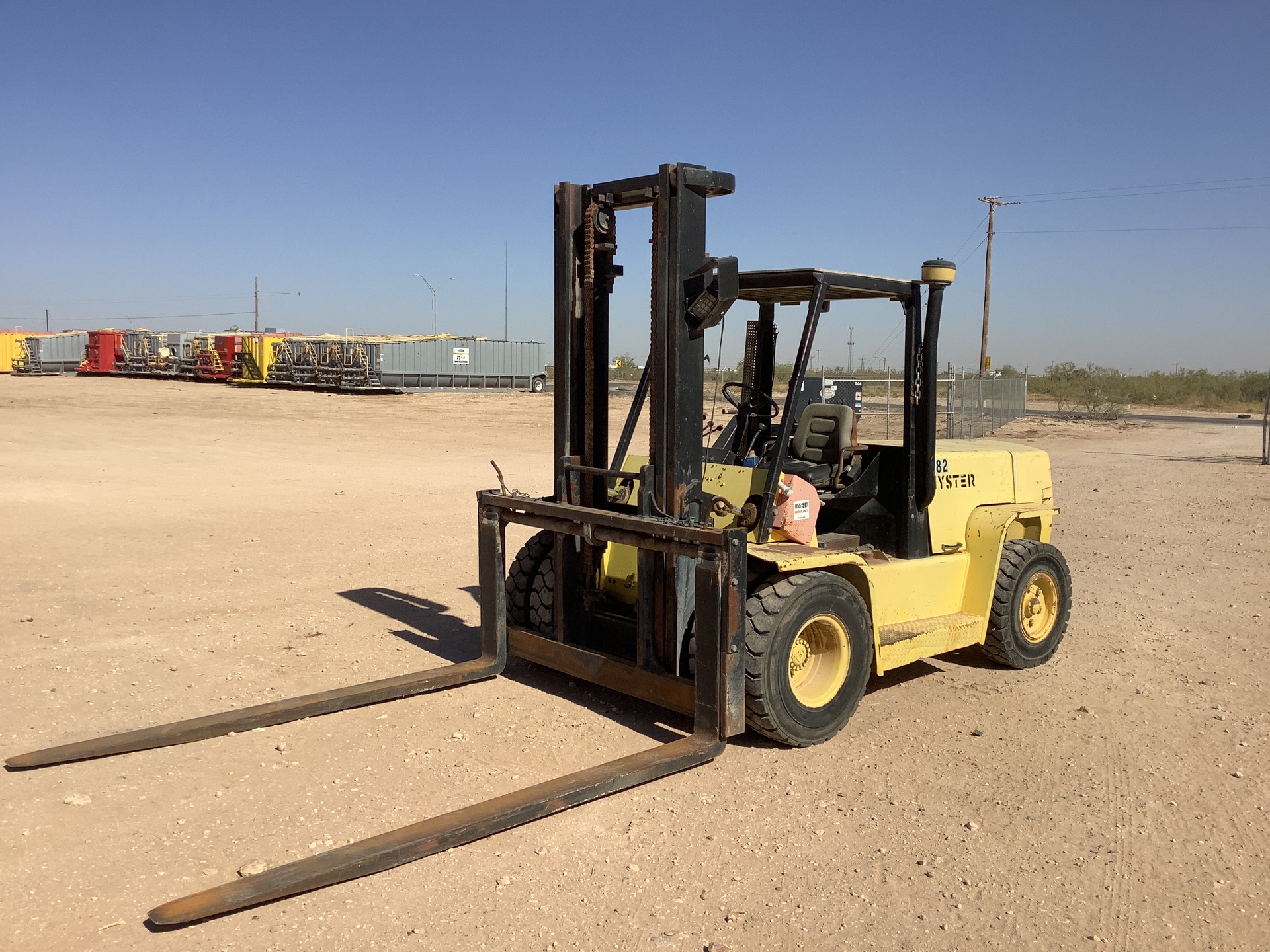 1994 Hyster H135XL 12900 lb Pneumatic Tire Forklift