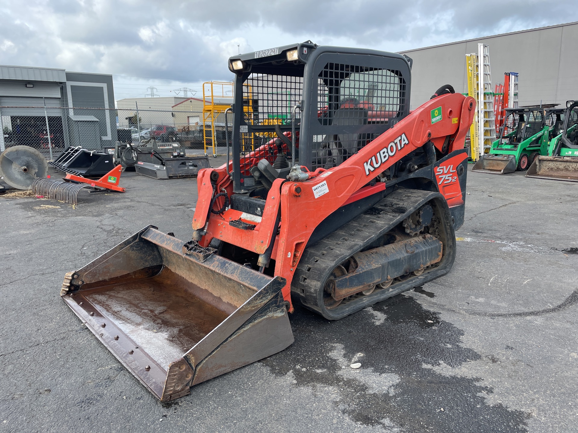 2017 Kubota SVL75-2 Compact Track Loader