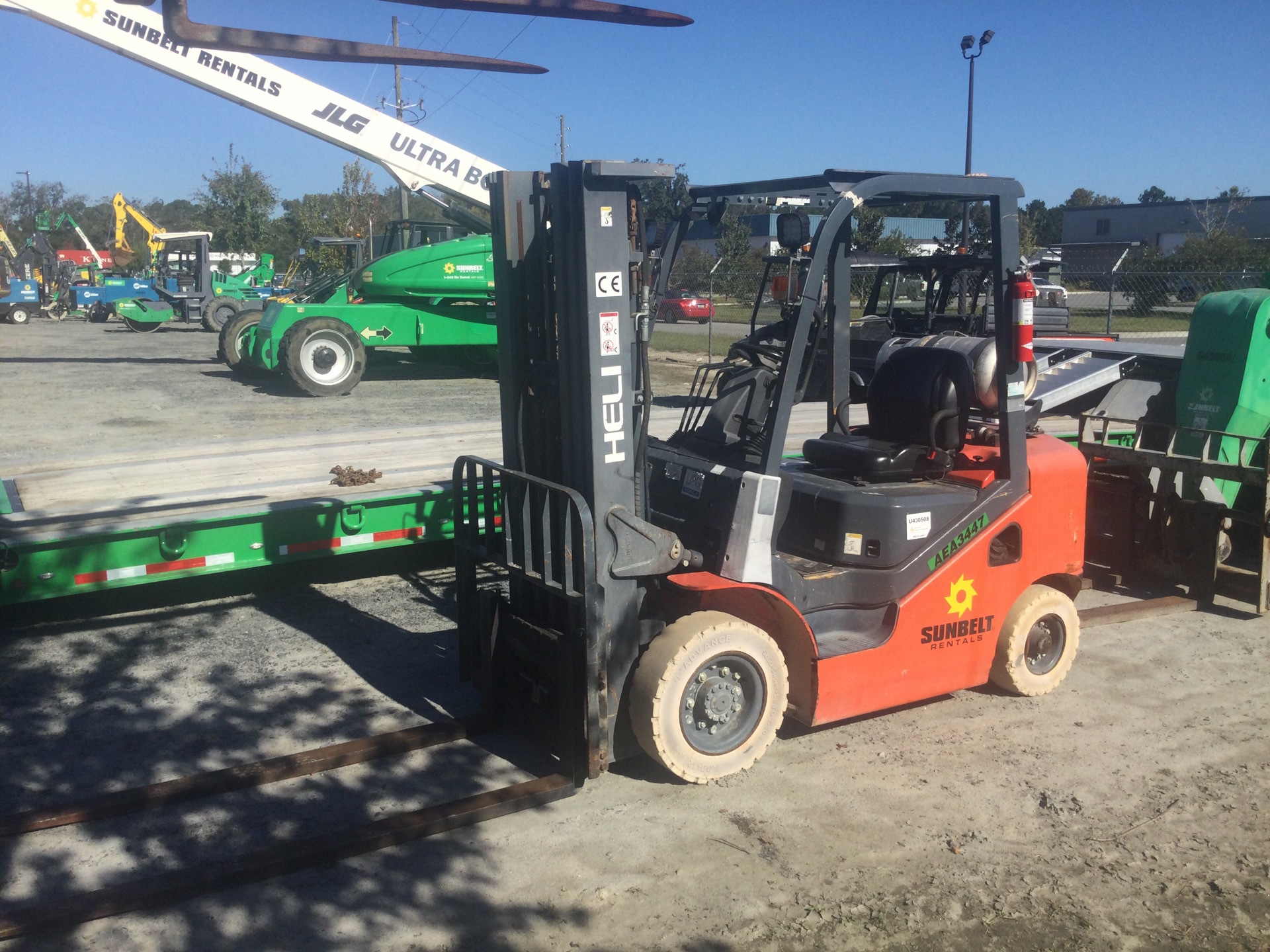 2017 Heli CPYD25 Pneumatic Tire Forklift