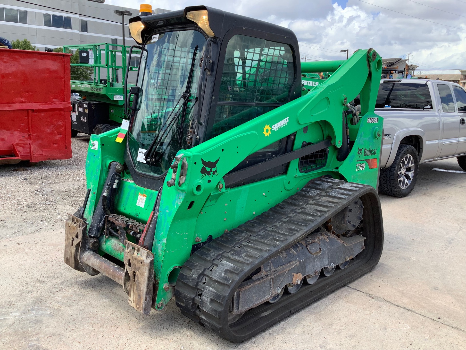 2017 Bobcat T740 Compact Track Loader