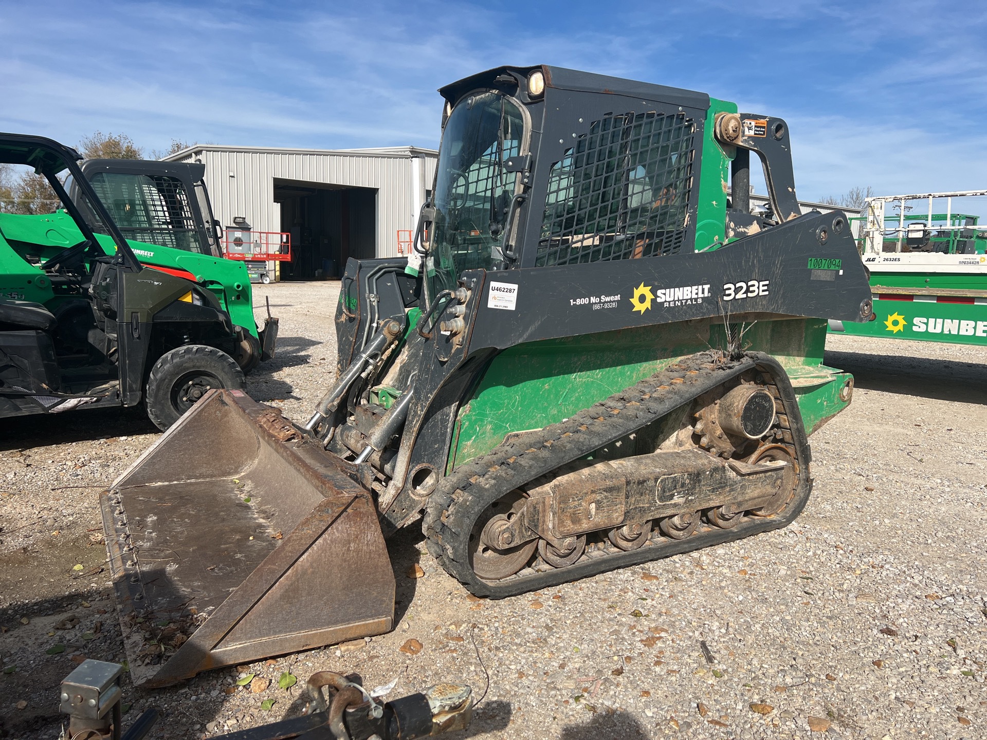 2017 John Deere 323E Compact Track Loader