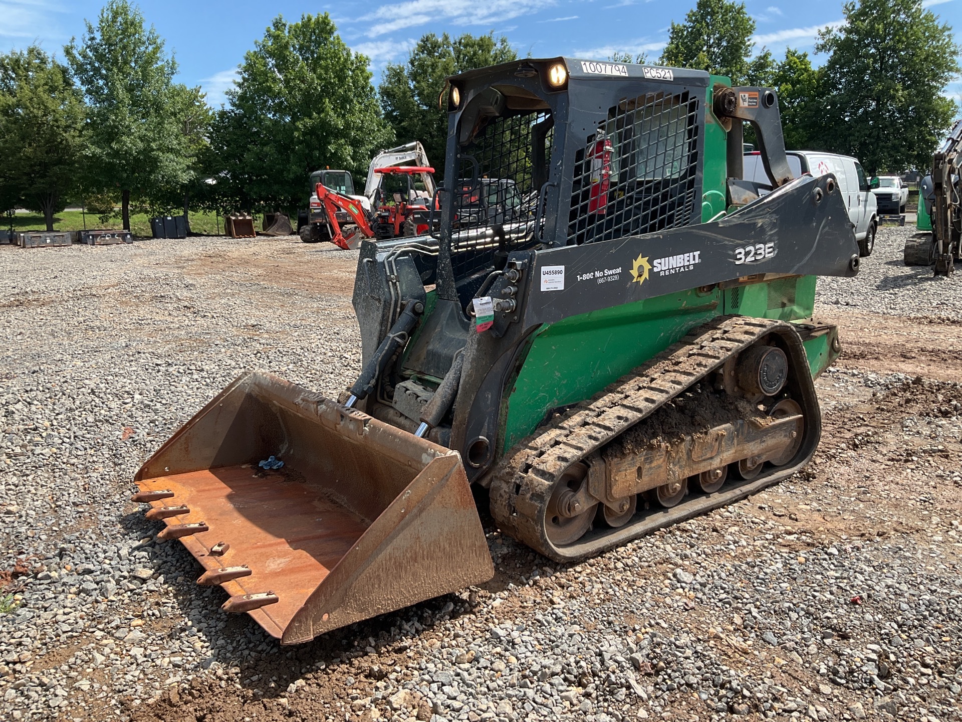 2017 John Deere 323E Compact Track Loader